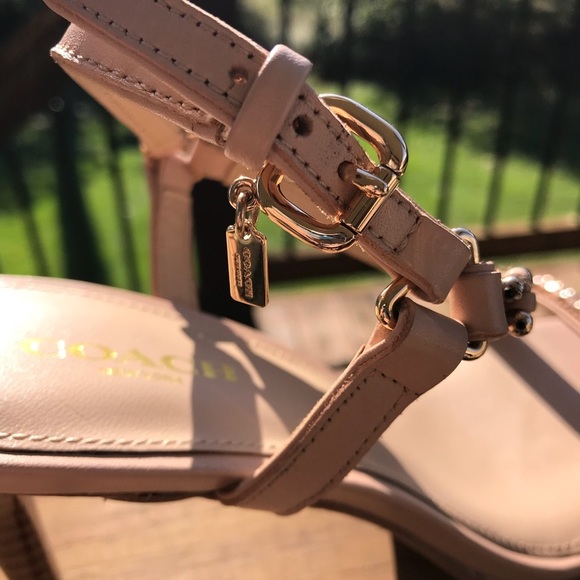 COACH jacklyn daisy rivets stiletto heel - Picture 6 of 7